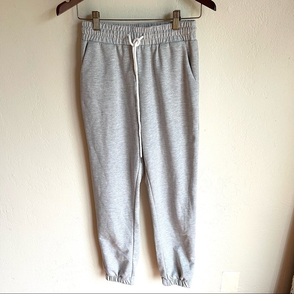 Automet Pants - NWT Automet Light Grey Joggers With Draw String Size Small